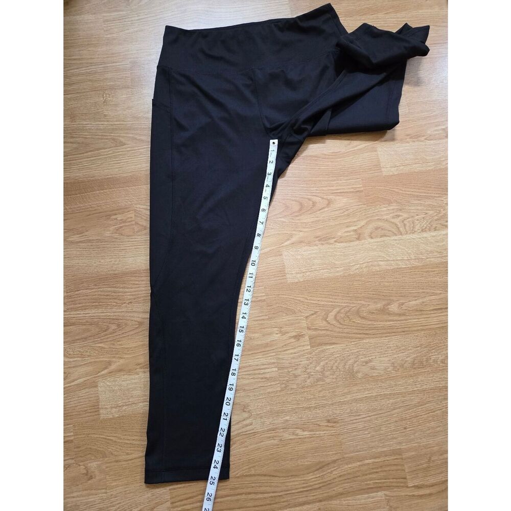 V A Core Black Leggings Sz XL - Picture 6 of 7